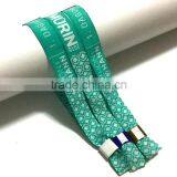 Manufacture Customized Logo Woven Wristband thumbnail-4