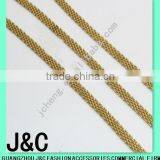 Raw /plated Oval Brass Chain