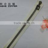 10#intensified Zipper, Two Way Open End, Shiny Black Nickel Teeth thumbnail-5