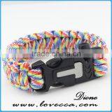 Wholesale Paracord Bracelet With Latest Features Like Compass, Knife , Whistle and Fire Starter thumbnail-5