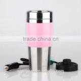 Stocked Electric Car Heating Mug With Lid Durable Leakproof Vacuum Thermos Mug OEM Logo Mug thumbnail-3