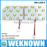 5050SMD 12LED 6W BA9S Car Led Light &led Car Dome Light & Automotive Dome Light