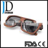 2016 Summer Beach Square Flat Top Brand Wood Sunglasses Factory thumbnail-2