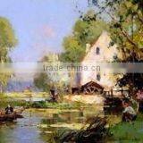 High Glossy Polyester Oil Canvas thumbnail-1