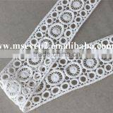 New Lace Designs 2016 Cotton Embroidery Lace With 5cm in White Lace for Lady Clothing thumbnail-4