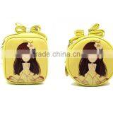 Square Shape Printed PU Girl Message Bag thumbnail-3