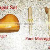 Wooden Massager set