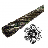 Bright Wire Rope EIPS IWRC-6X37 Class (Lineal Foot) thumbnail-3