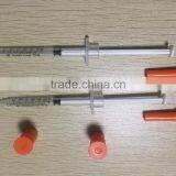 Best Selling Disposable Insulin Syringe 1ml 0.5ml 0.3ml With Fixed Needle Syringe Factory ce Iso thumbnail-2