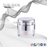 Wholesaler Empty Skin Care Cream Acrylic Aluminum Jars for Cosmetics thumbnail-1
