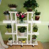 Customized Unique Indoor Corner Wooden Plant Stand thumbnail-6