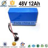 Best Price High Capacity Electric Car Battery Pack 48v 12ah 18650 Cell Build in 15amq + CC/CV 2.0A Charger thumbnail-3