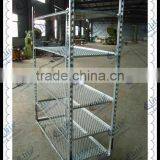 Expanded Metal Lath Nursery Plant and Grow Seedling Flower Trolley Cart thumbnail-3