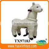 Plush Horse Ride-on, Electric Battery Operated Ride on Horse Toy thumbnail-4