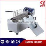 GRT - E081V Factory Price French Fries Electrical Deep Fryer Machine thumbnail-1