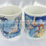 Good Quality 6oz White Ceramic Coffee Mug thumbnail-2