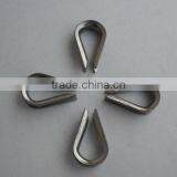 DIN6899B Electrical Galvanized Wire Rope Round Custom Thimble Clevis Price thumbnail-5
