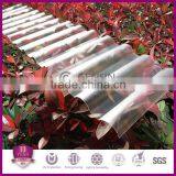 0.8mm Thickness Frosted Polycarbonate Corrugated Roofing Panel Polycarbonate Wave Sheet PC Skylight Sheet UV Coating 1032mm thumbnail-2