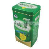 Blue Washing Powder Food Packaging Tin Box thumbnail-1