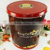 Hot Sale Food Packaging Popcorn Tin Barrel thumbnail-5