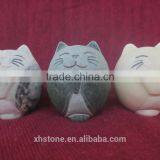 Small Cute Cat Stone Scupture for Hot Sale thumbnail-2