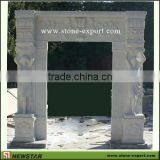 Hand Carved Stone Door Surround thumbnail-1