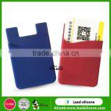 Universal Silicone Mobile Plone Card Holder,Silicone Card Pocket With 3M Stickers thumbnail-2