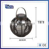 Solar Powered Rattan Effect Candle Lantern Light/Garden Light Decoration/Solar Powered Garden Light thumbnail-2