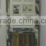 Wood Door With Photo Frame in Rustic Style for Home Decoration thumbnail-1