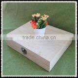 Personal Care Industrial Use Upgraded Hinges and Latches Large Wooden Essential Oil Bottle Storage Boxes With Compartments thumbnail-2