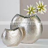 Handcrafted Aluminium High Quality Flower Vases With Hammered thumbnail-1