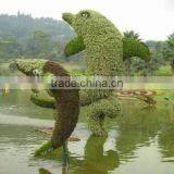 Life Size Large Top Party Artificial Landscape uv Resin Plastic Animal Leaf Alphabet Letter Dolph Statue E08 23o13 thumbnail-1
