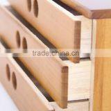 Desktop Storage Wooden Box With Draw thumbnail-3