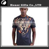 Fashionable Short Sleeves Cotton High Quality Custom Printed T Shirt thumbnail-2