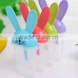 2098 Lovely Rabbit Shape Plastic Ice Mould,ice Cream Moulds thumbnail-1