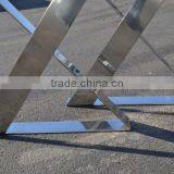 Furniture Accessories Flat Steel Black Iron 16 Inch Coffee Table Leg thumbnail-5