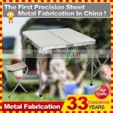 Aluminum Folding Portable Picnic Camping Set Table and Chairs thumbnail-5