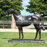 Outdoor Handicraft Life Size Horse Bronze Statue for Garden Decoration