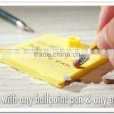 2015 Hot Sale Square Shape Silicone Rewritable Memo Pad thumbnail-4