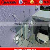 JINXIN Excelent Quality With Competitive Price Stainless Steel Glass Canopy thumbnail-1