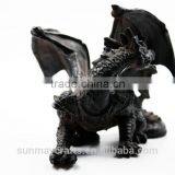 Oem Hot Sale Wholesale Resin European Black Dragon Statue for Sale thumbnail-5