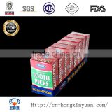 Discount Sales Wholesale 2.0*65mm Wooden Toothpick Tooth