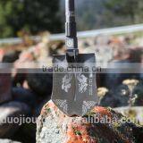 High Quality Multi-function Outdoor Sport Tools With Shovel Knife Hoe Digger Flashlight thumbnail-1
