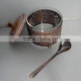 SGB-19 Sugar Pot Antique Brass Style thumbnail-1