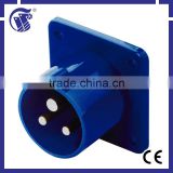 Environment friendly technology 2P+E electrical plug and cee iec industrial plug