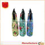 Neoprene Totes and Carriers For Wine Champagne Bottles Printing Tote Bag thumbnail-3