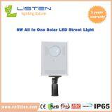 8W/12W Integrated Solar LED Street Light CE RoHS IP65 Approved thumbnail-2