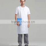 White Medical Coats Labcoat Medical Scrubs Doctor Uniform Nurse Clothing thumbnail-3