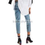High-end Scribble Crop Mom Jeans thumbnail-1