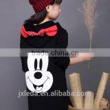 Cartoon Mickey Pattern Sweatshirt Long Sleeve Lovers Hoodie thumbnail-2